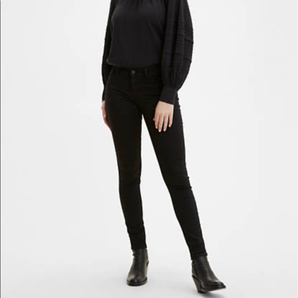 Levi’s 710 Super Skinny Galaxy Black Size 29 Jeans